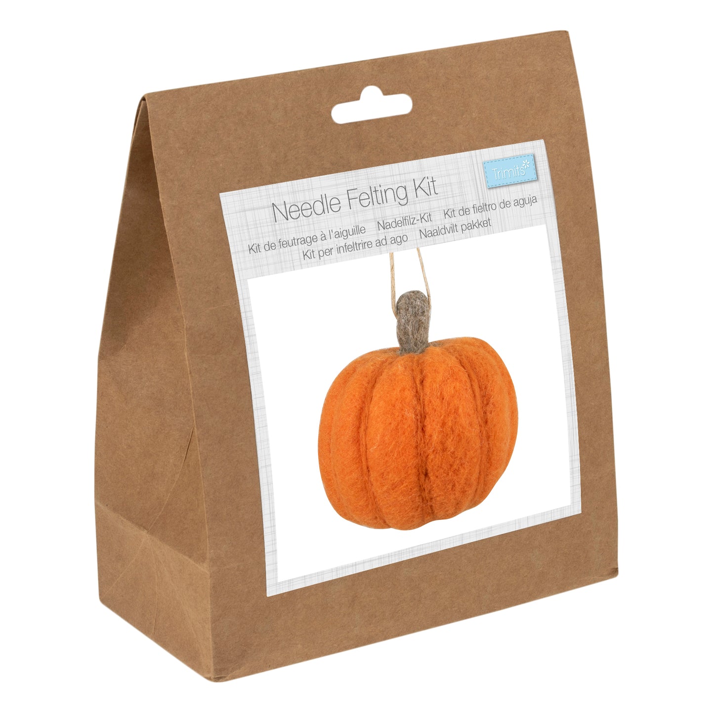 Pumpkin - Needle Felting Kit