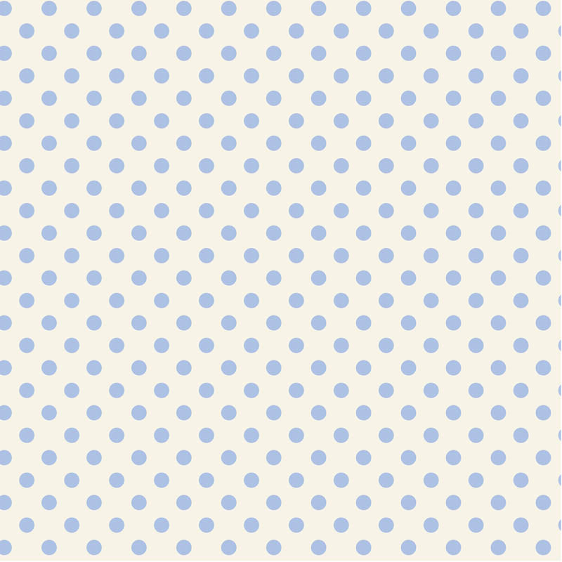 Dorothy Sky - Something Blue Tilda Cotton Print Fabric - per half metre