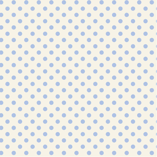 Dorothy Sky - Something Blue Tilda Cotton Print Fabric - per half metre
