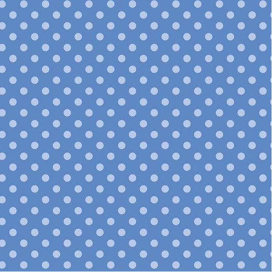 Dorothy Blue - Something Blue Tilda Cotton Print Fabric - per half metre