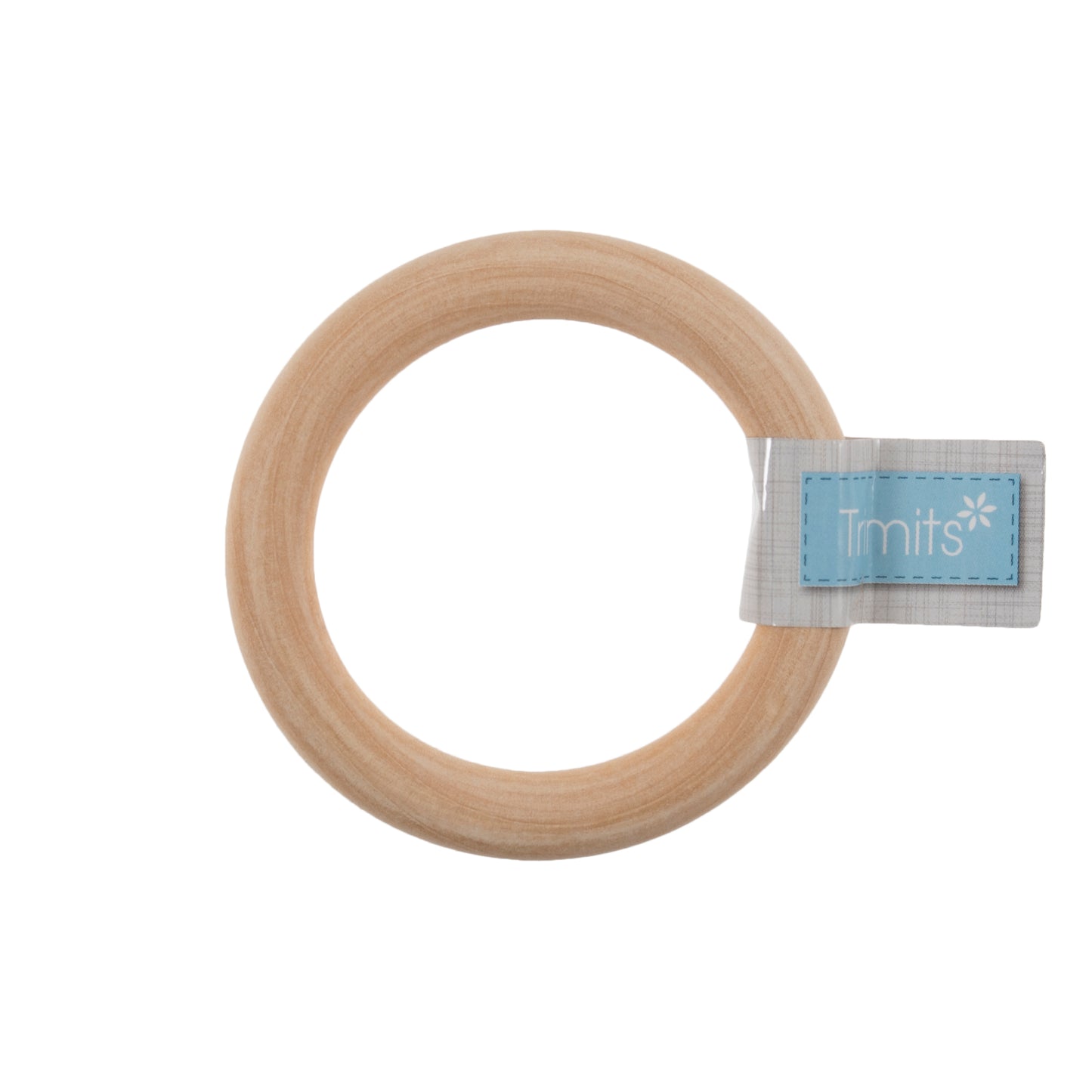 7cm Round Wooden Craft Ring