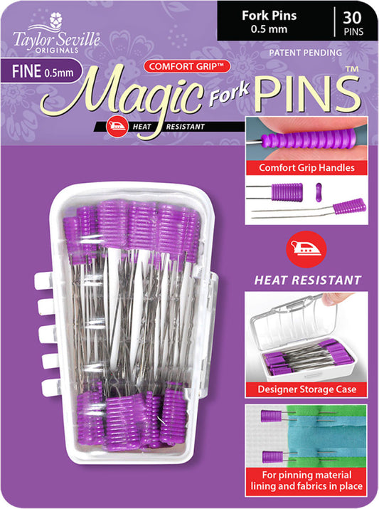 Magic Pins Fork Fine (0.5mm) - Pack of 30