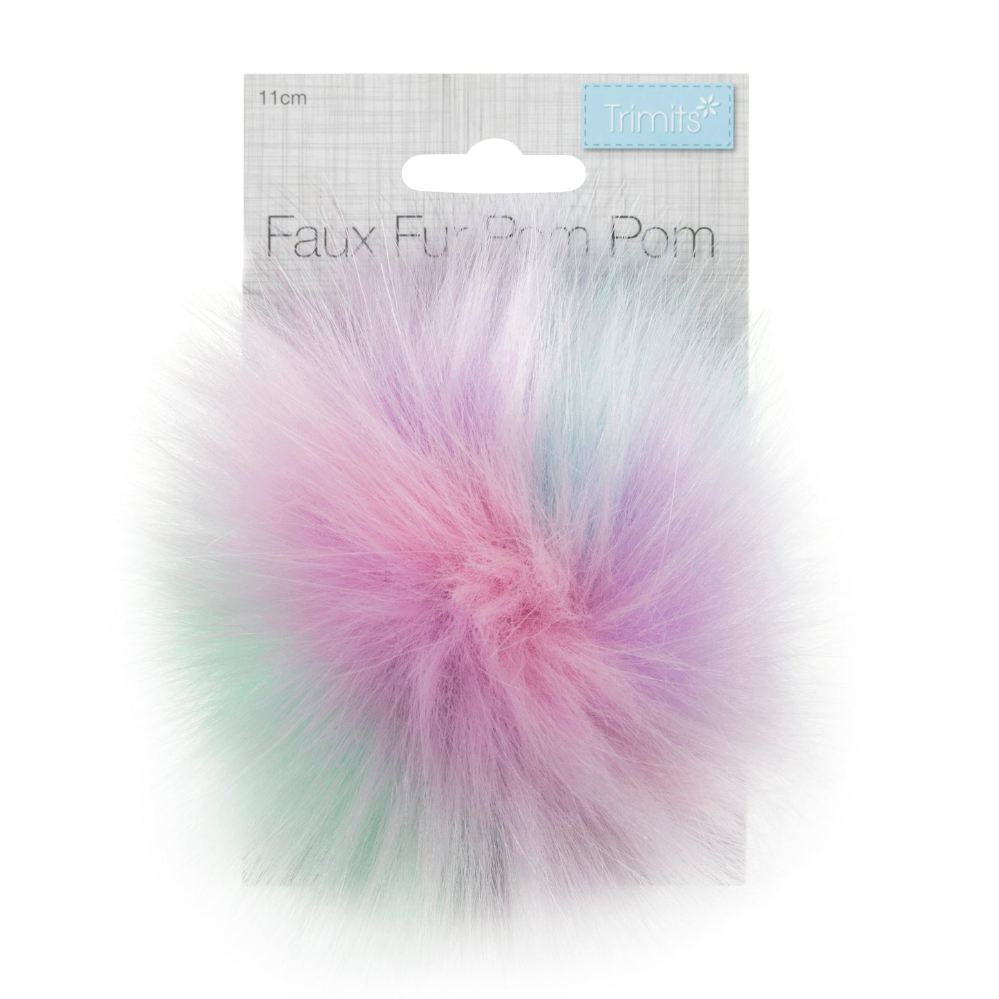 Multi - Faux Fur Pom Pom