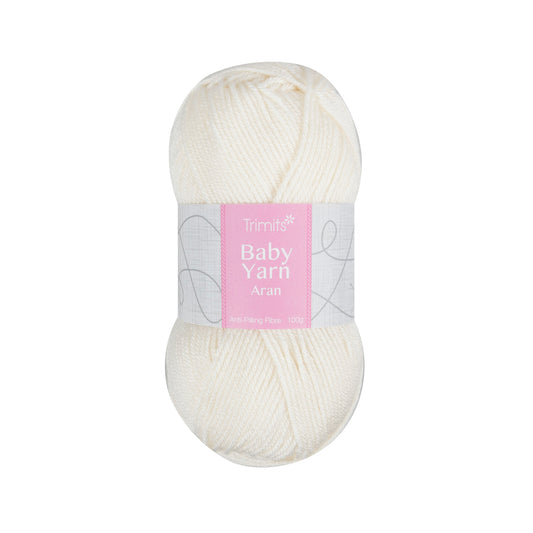 Cream - Trimits Baby Aran 100g