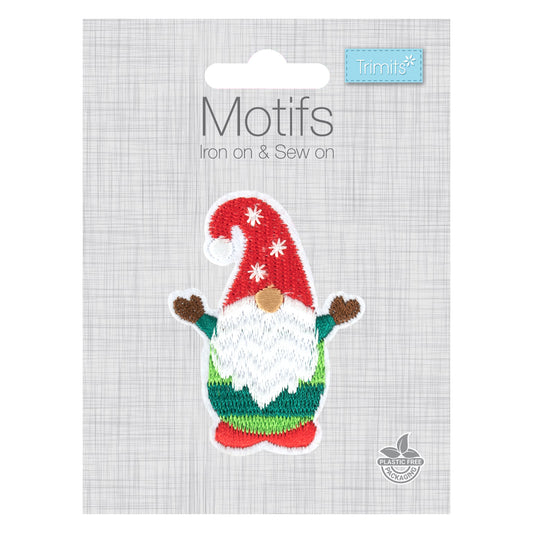 Christmas Gonk - Christmas Iron On Motif