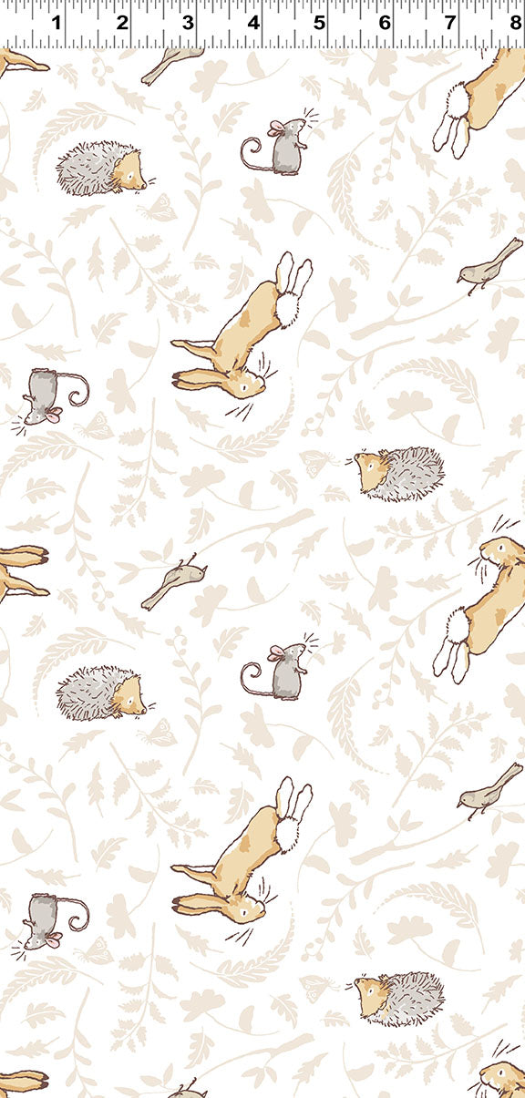 Forest Friends - Guess How Much I Love You Cotton Print Fabric - per half metre