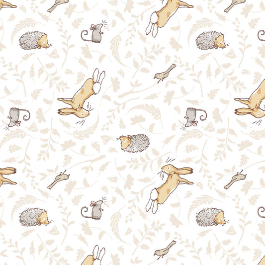 Forest Friends - Guess How Much I Love You Cotton Print Fabric - per half metre