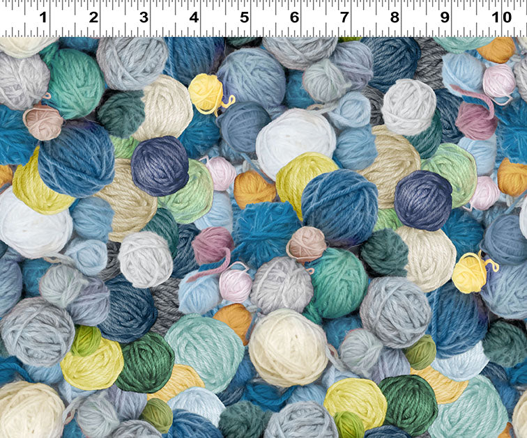 Yarn - The Secret Life of Squirrels IV Cotton Print Fabric - per half metre