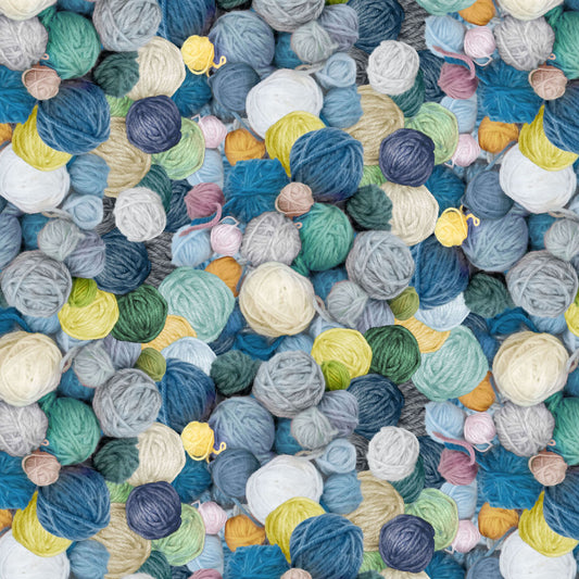 Yarn - The Secret Life of Squirrels IV Cotton Print Fabric - per half metre