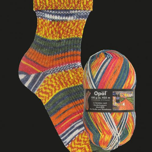 The Road to Socialism (1430) - Opal Hundertwasser 4ply
