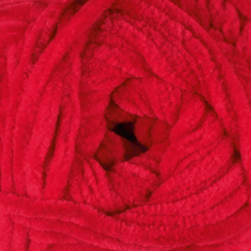 Red shade of James C Brett's Flutterby yarn