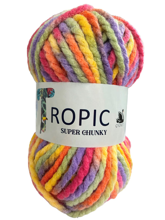 Hummingbird - Tropic - Super Chunky Cygnet Yarn