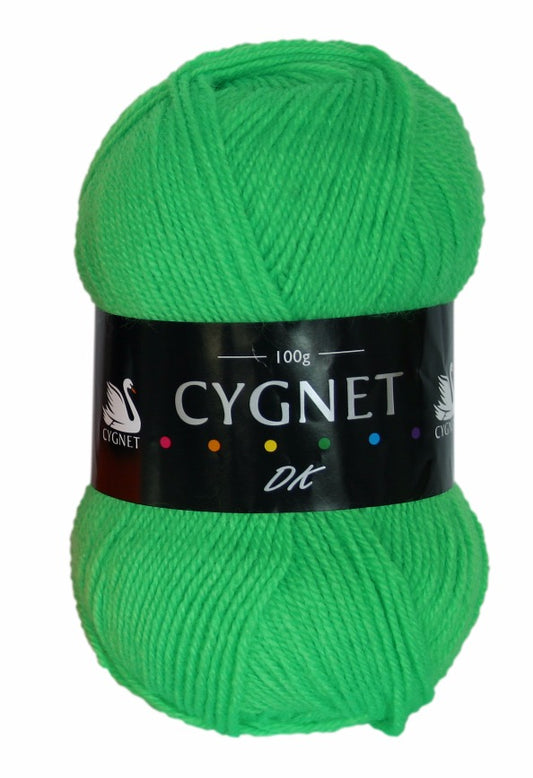 Bright Lime - Cygnet DK - Cygnet Yarn