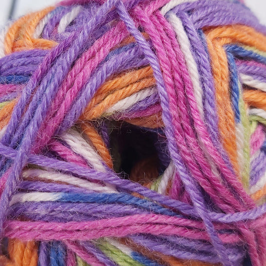 Tropical Oasis - Funny Feetz with Bamboo 4ply Yarn 100g