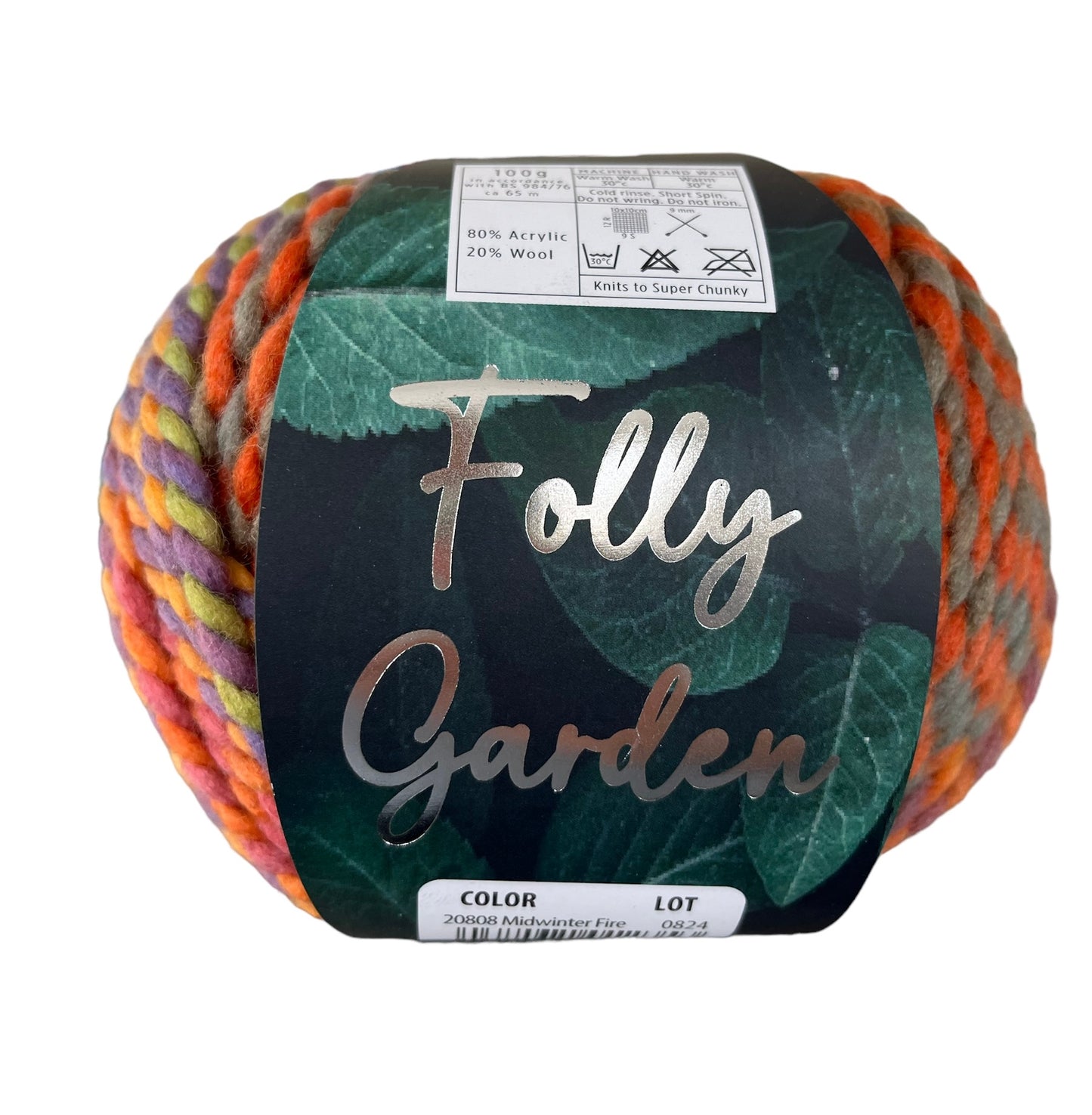 Midwinter Fire - Folly Garden Super Chunky