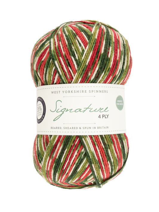 Holly Berry 886 - Signature 4ply Yarn - West Yorkshire Spinners