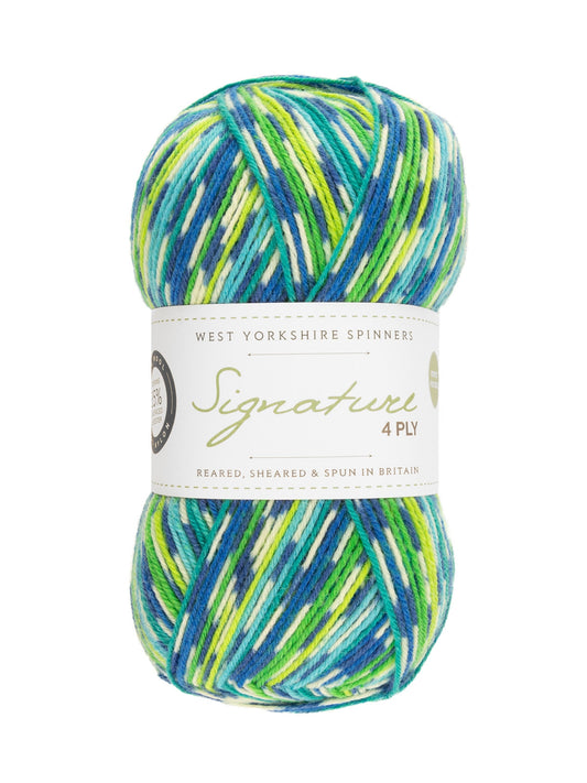 Peacock 851 - Signature 4ply Yarn - West Yorkshire Spinners