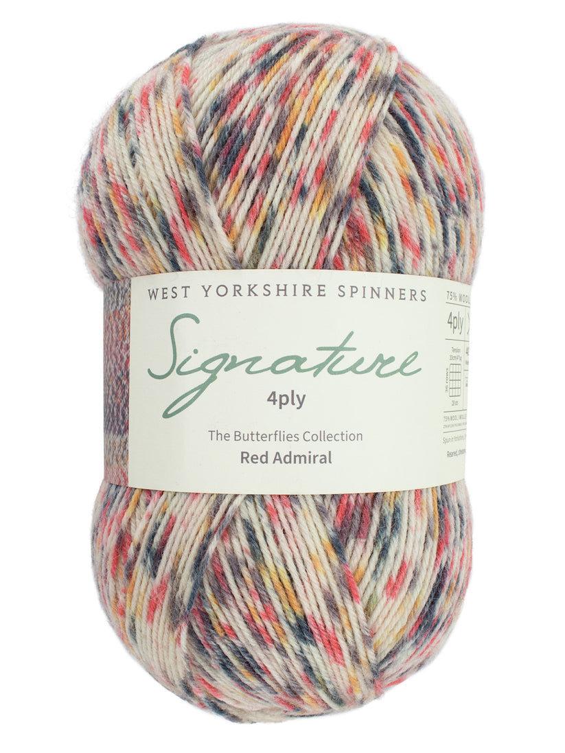 Red Admiral 1241 - Signature 4ply Yarn - West Yorkshire Spinners