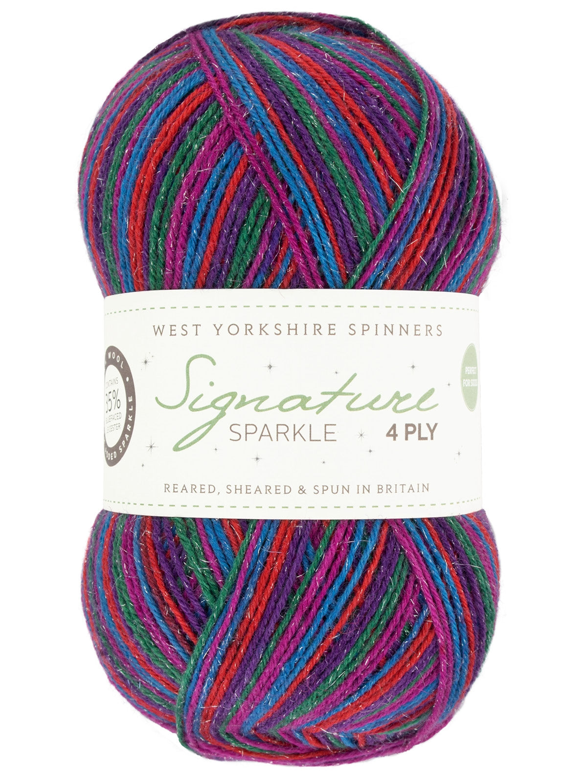 Vintage Tinsel 1051 - Signature Sparkle 4ply Yarn - West Yorkshire Spinners