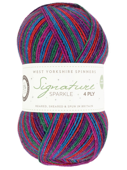 Vintage Tinsel 1051 - Signature Sparkle 4ply Yarn - West Yorkshire Spinners