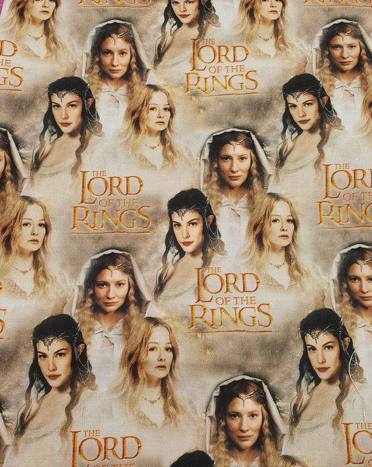 Lord of the Rings Cotton Fabric - Females