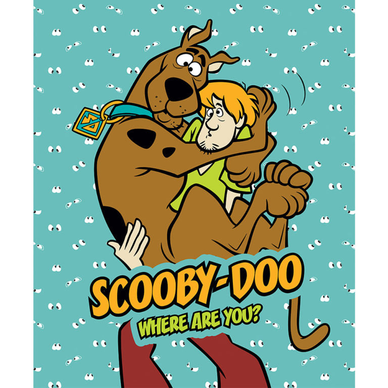 Scooby Doo Cotton Print - Scooby Where Are You Panel