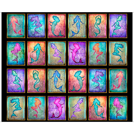 Sea Serenade Mermaid Patch Panel