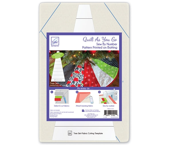 Quilt As You Go - Tree Skirt