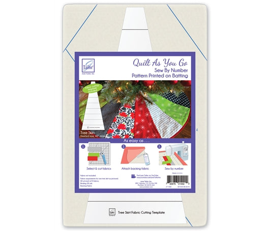 Quilt As You Go - Tree Skirt