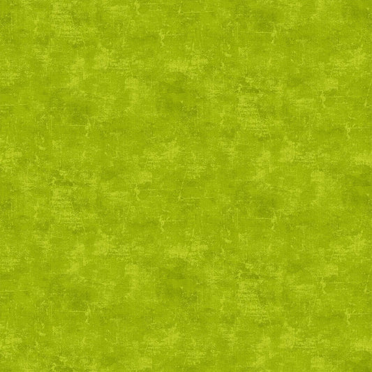 Canvas Blender Cotton Print - Chartreuse - per half metre