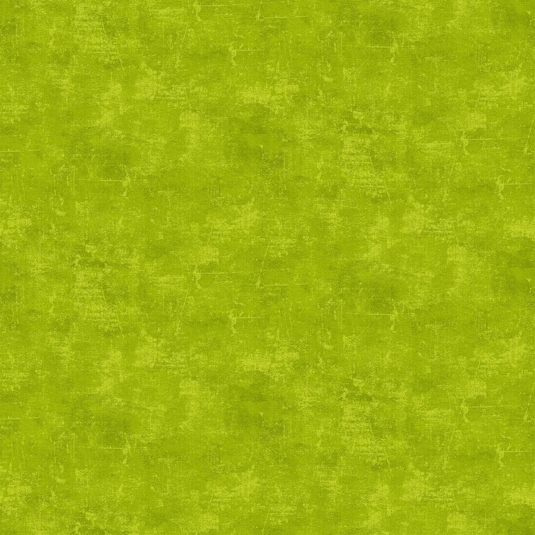 Canvas Blender Cotton Print - Chartreuse - per half metre