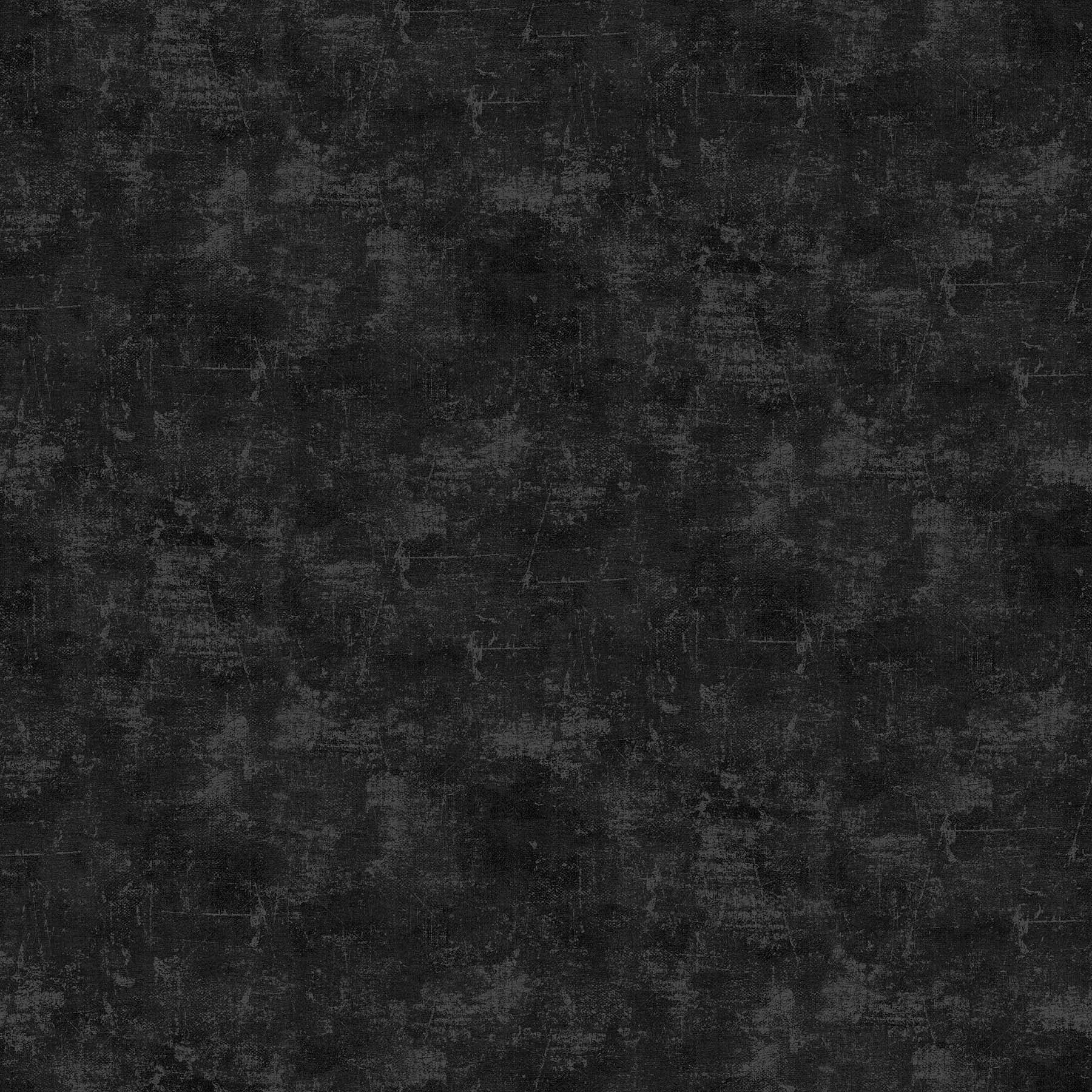 Canvas Blender Cotton Print - Ebony - per half metre