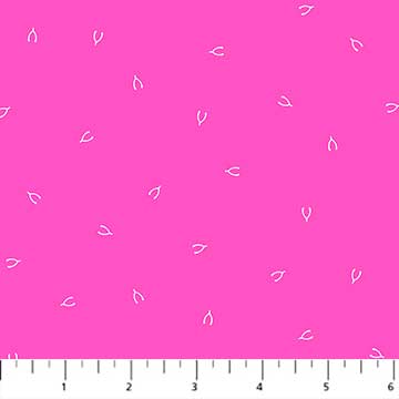 Lucky Charms Fabric Collection - Wishbone on Pink