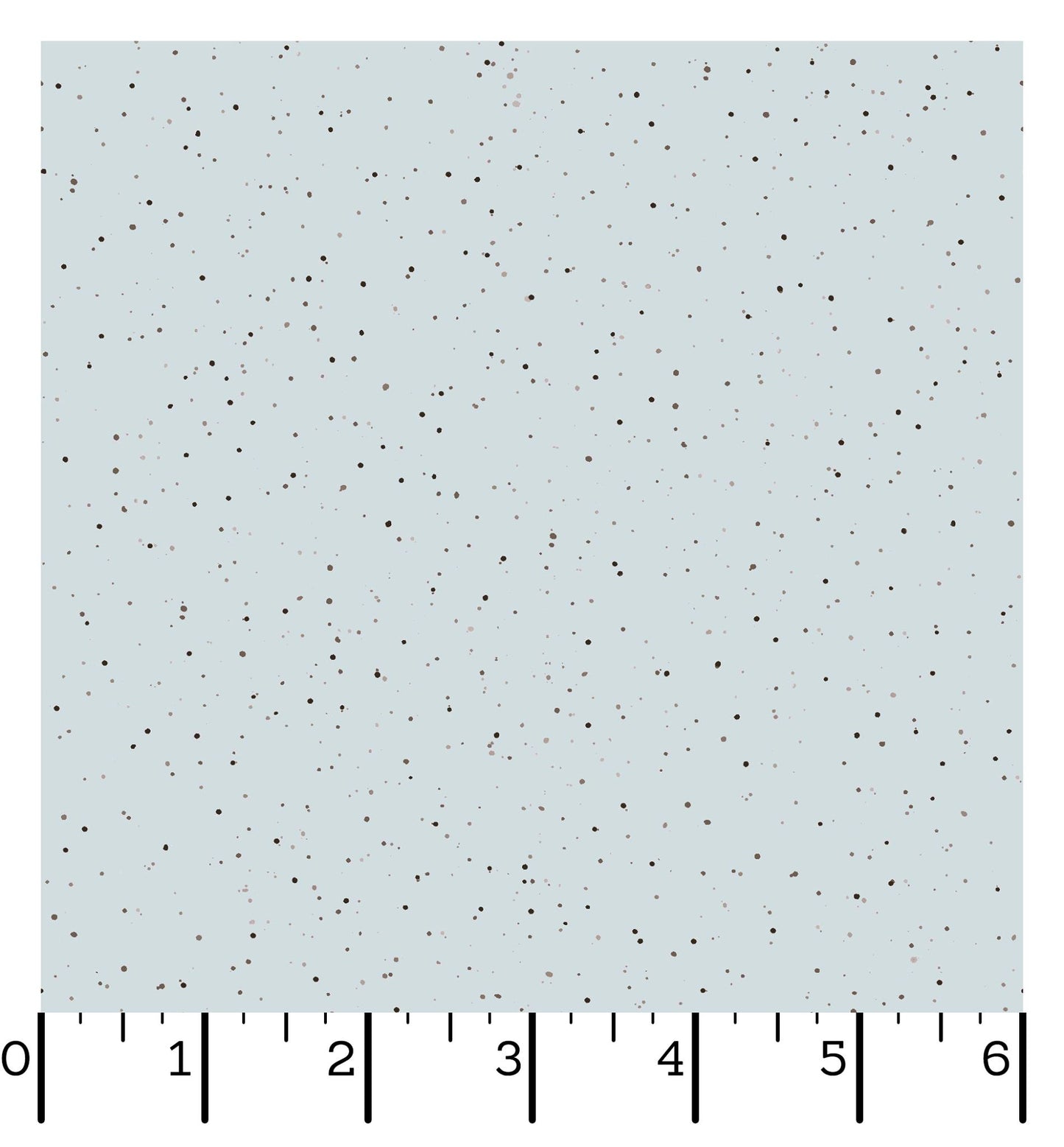 Splatter Dot on Blue - Bramble Patch Cotton Print Fabric - End of Bolt 115cm