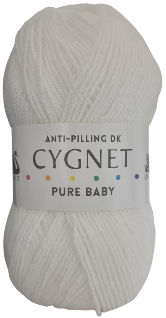 White - Cygnet Pure Baby DK