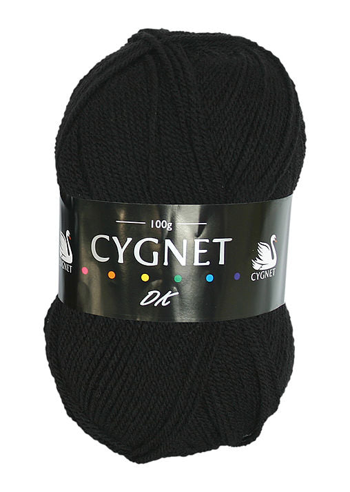 Black - Cygnet DK - Cygnet Yarn