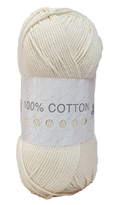 Vanilla Cream - 100% Cotton - Cygnet Yarn
