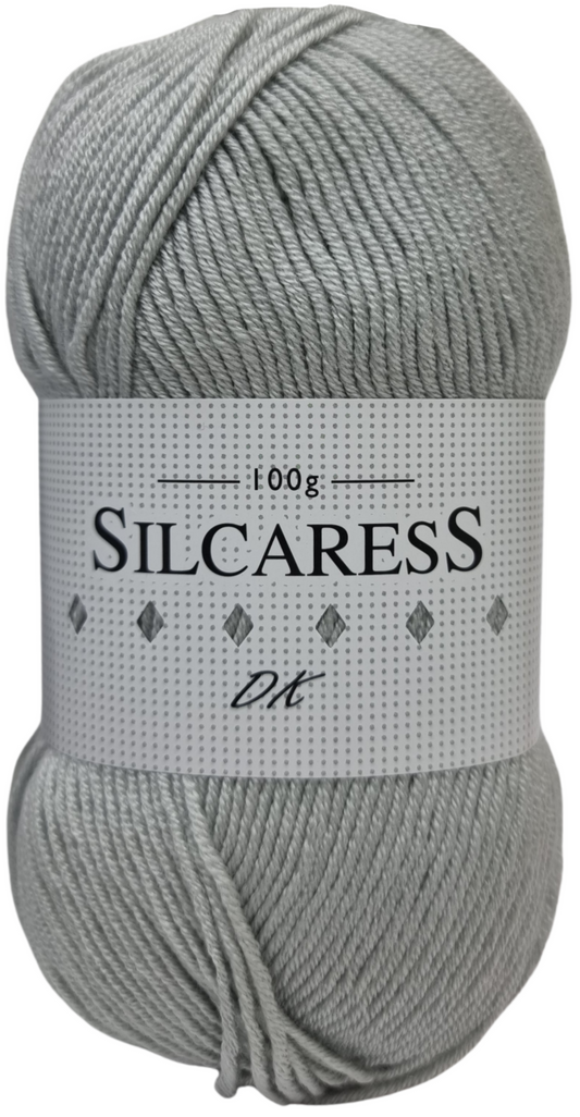 Pearl Grey - Silcaress DK - Cygnet Yarn