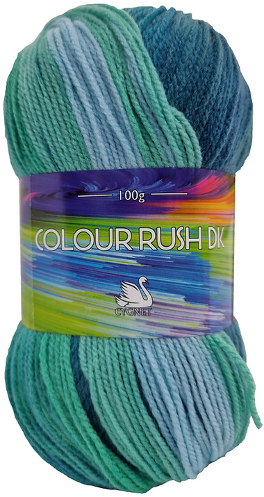 Waterfall - Colour Rush DK - Cygnet Yarn